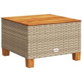 vidaXL 7-dijelni set vrtnih sofa od poliratana s jastucima bež | shoptok.hr