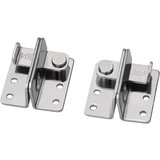 Venisymlis Deadbolt ključavnica za lopo, srebrna, za omare, okna, 4 kosi, (22124701) | Shoptok.si