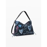 Desigual Torba za čez ramo marine / nebeško modra / roza | Shoptok.si