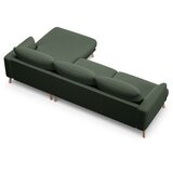 Micadoni Zelena kotna sedežna garnitura (desni kot/z ležalnikom) Naomi – | Shoptok.si