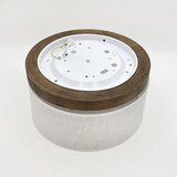  Brilagi - LED plafonsko svetlo BELLADONNA 1xE27/15W/230V Ø 30 cm bela/hrast orah | Eponuda.com