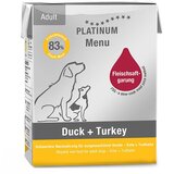 Platinum Menu Vlažna hrana za odrasle pse, Sa pačetinom i ćuretinom, 90 g Cene