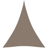 Jedro za zaštitu od sunca od tkanine trokutasto 5 x 6 x 6 m smeđe-sivo - Sivo-smeđa 5 x 6 x 6 m 1 | shoptok.hr