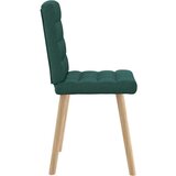  Jedilni stoli 4 kosi temno zelene tkanine, (21822167) | Shoptok.si