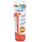 Carioca Oops crvena kemijska sa gumicom 0,7mm - Cijene