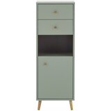 Stylife Visoka Komoda Bjarne, Zelena | Shoptok.si