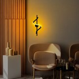 Opviq lights Črna LED stenska svetilka ø 7 cm Likma – | Shoptok.si