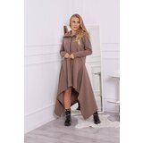 Kesi Insulated mocha dress with longer sides Cene