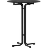  Barski stol crni Ø 80x110 cm konstruirano drvo i čelik | shoptok.hr