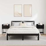  Noćni ormarić s ladicama 2 pcs Crni hrast 40 x 29 x 60 cm | Eponuda.com