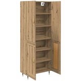  Highboard Umjetnički hrast 69,5 x 34 x 180 cm Konstruirano drvo Slike