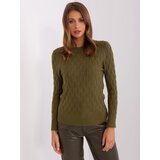 Wool Fashion Italia Sweater-AT-SW-2324-2.68-khaki | Shoptok.si