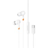  SluÅ¡alice sa mikrofonom Type-C BOROFONE BM92 Refined universal earphones with microphone Type-C white | Eponuda.ba