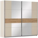 Modern Living Omara Z Drsnimi Vrati Calisto, Barva Šampanjca, Barva Hrasta | Shoptok.si