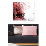 Wallity MDF114020452 multicolor decorative mdf painting (3 pieces) Cene