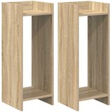  Stalak za biljke s policom 2 pcs Sonoma hrast 30 x 30 x 80 cm | shoptok.hr