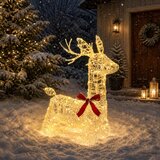  3D Božićni irvas LOVIISA 140 LED lampica Topla bijela | shoptok.hr