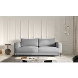 ELTAP Svijetlo siva baršunasti sklopiva/s prostorom za odlaganje sofa 260 cm Dalia – | shoptok.hr