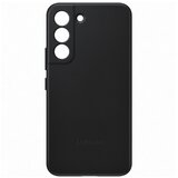 Samsung Galaxy S22 Usnjen zadnji ovitek, črn | Shoptok.si