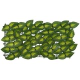  Zaslon za balkon s lišćem Zelena i žuta 600 x 100 cm | shoptok.hr