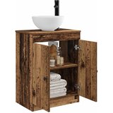  Kupaonski umivaonik s sudoperom Staro drvo 54 x 35 x 83 cm | shoptok.hr