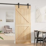  Vrata NARVIK Prirodna 90 x 210 cm Čvrsta borovina | shoptok.hr