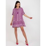 Sublevel Dress-D73771M30306C-purple | Shoptok.si