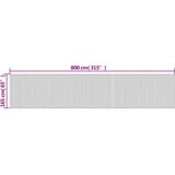 Sobna pregrada bijela širina 800 cm visina 165 cm od bambusa | shoptok.hr