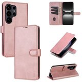 SUNSKY Eleganten ovitek etui iz umetnega usnja za Samsung S26 Ultra, Rose Gold u