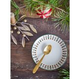 Bloomingville Krem desertni tanjur s božićnim motivom od kamenine ø 16 cm Jolly – | shoptok.hr