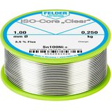  ISO-Core ''Clear'' Sn100Ni+ spajkalna žica\, neosvinčena tuljava Sn99\,25Cu0\,7Ni0\,05 0.250 kg 1 mm, (20428459) Cene