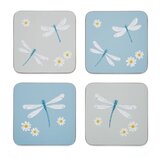Cooksmart ® Svijetlo plavo-sivi pluteni podmetači u setu od 4 kom English Meadow - Cijene