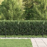  Vrh z bodicami Črna 200 x 130 cm Prašno lakirano jeklo, (5000157879) | Shoptok.si