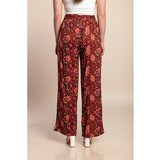 Fenzy Dolge Hlače S Potiskom, Bordo | Shoptok.si