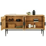 Premium Living komoda gatsby, mangov les, svetlo rjava | Shoptok.si