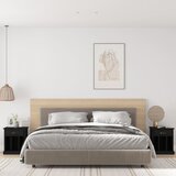  Noćni ormarići 2 kom crni 43 x 36 x 50 cm | shoptok.hr