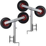 vidaXL Nosači za brod s kotačima, set od 2 komada, 59 - 84 cm | shoptok.hr