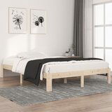 Maison Chic Posteljni okvir - Dvoposteljna postelja - Zakonska postelja iz trdne borovine 140x200 cm-J14440, (21764304) | Shoptok.si