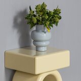 WOOOD Svetlo siva kovinska vaza (višina 27 cm) Auri – | Shoptok.si