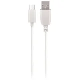 cable USB - microUSB 3,0 m 2A white