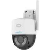 UHO-P1A-M3F4D Uniarch pan-tilt 3MP WiFi camera, built-in mic.&speaker, 30m IR & 30m White Light, RJ45 port, intrusion&human detection, autotracking,ONVIF, IP66, MicroSD 64GB & power adapter included
