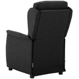  Massagerica s jastukom Crna 93.5 x 67.5 x 101.5 cm tkanina | shoptok.hr