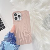 INORCO Za iPhone 14 Pro Pleat Design Sijajni ovitek za telefon, odporen na padce, mehak TPU zadnji zaščitni pokrov, (22035894) | Shoptok.si