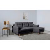 MID.YOU KOTNA SEDEŽNA GARNITURA, temno siva | Shoptok.si
