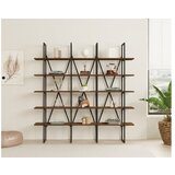 Hanah home polica za knjige beylerbeyi walnut | ePonuda.com