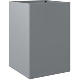 Maison Chic Cvetlično korito - Cvetlični Lonec srebrno 52x48x75 cm pocinkano jeklo, (21790108) | Shoptok.si