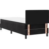  Krevet s opruga kutije s madracem Crna 80 x 200 cm Baršun | shoptok.hr