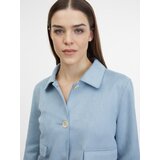 Orsay Women's Blue Suede Jacket - Women's | Eponuda.ba