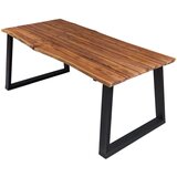 vidaXL Jedilna miza 170x90x75 cm trden akacijev les | Shoptok.si