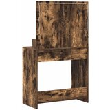  Toaletni stol s policom Dimljeni hrast 75,5 x 41 x 135 cm | shoptok.hr